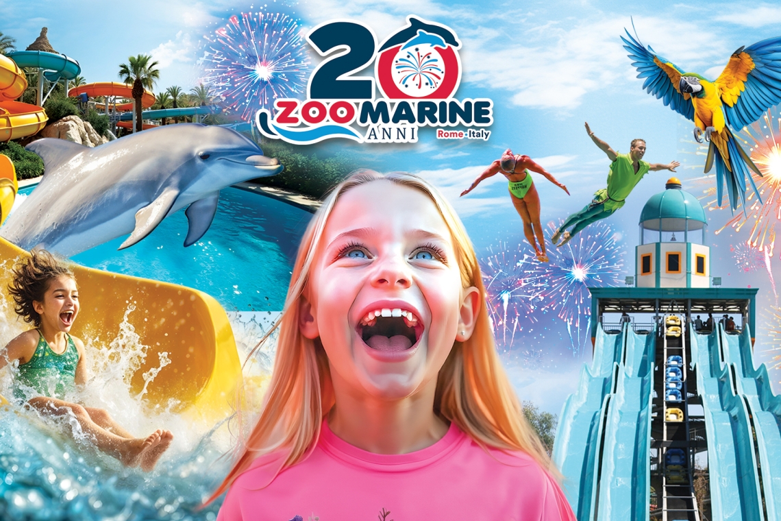 Oltre il divertimento: Zoomarine compie 20 anni. Un'Eredità di emozioni generazionali, un futuro di opportunità, investimenti e progetti sociali.